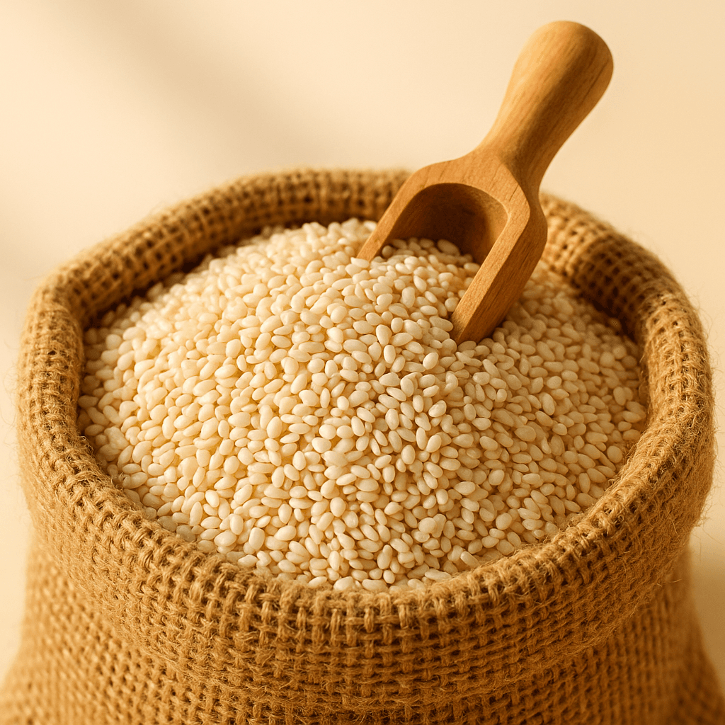 Natural White Sesame Seeds 99/1/1 — Wholesale
